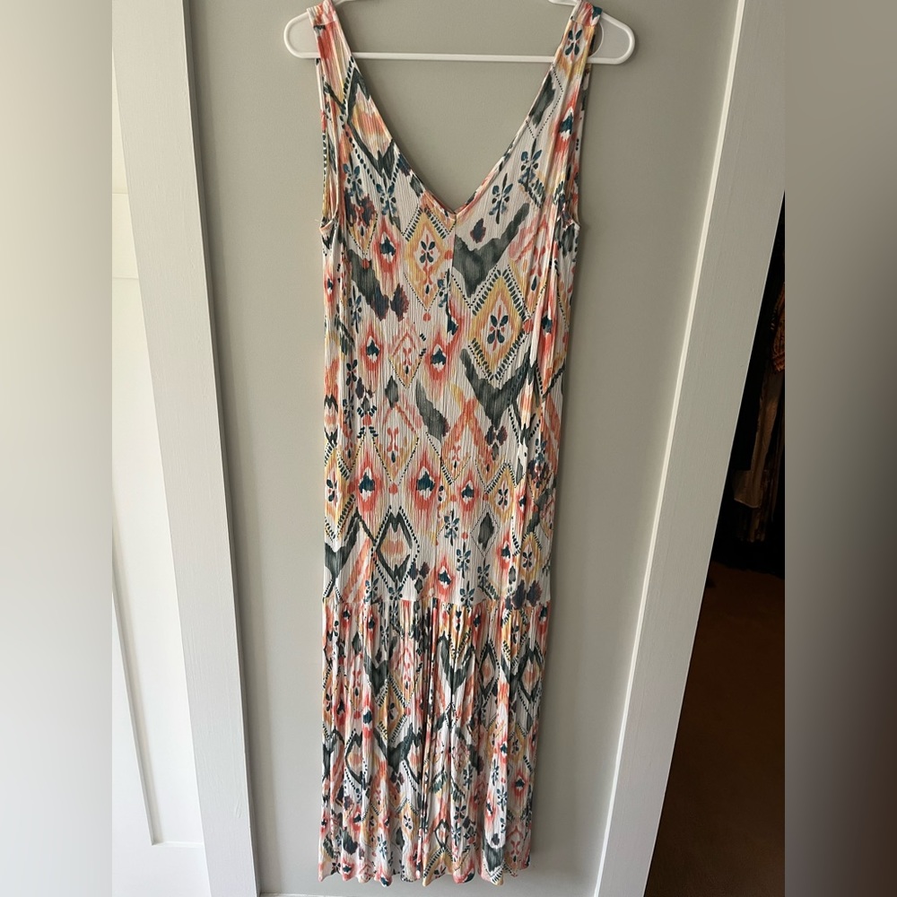 Lovestitch Multicolored Aztec Pattern Maxi Dress,… - image 1